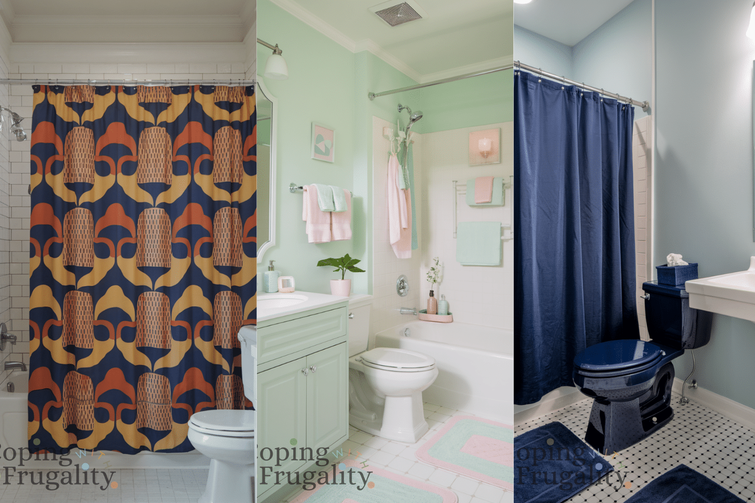 Best Coloured Bathroom Suite Ideas on a Budget for a Fresh Stylish Look ...