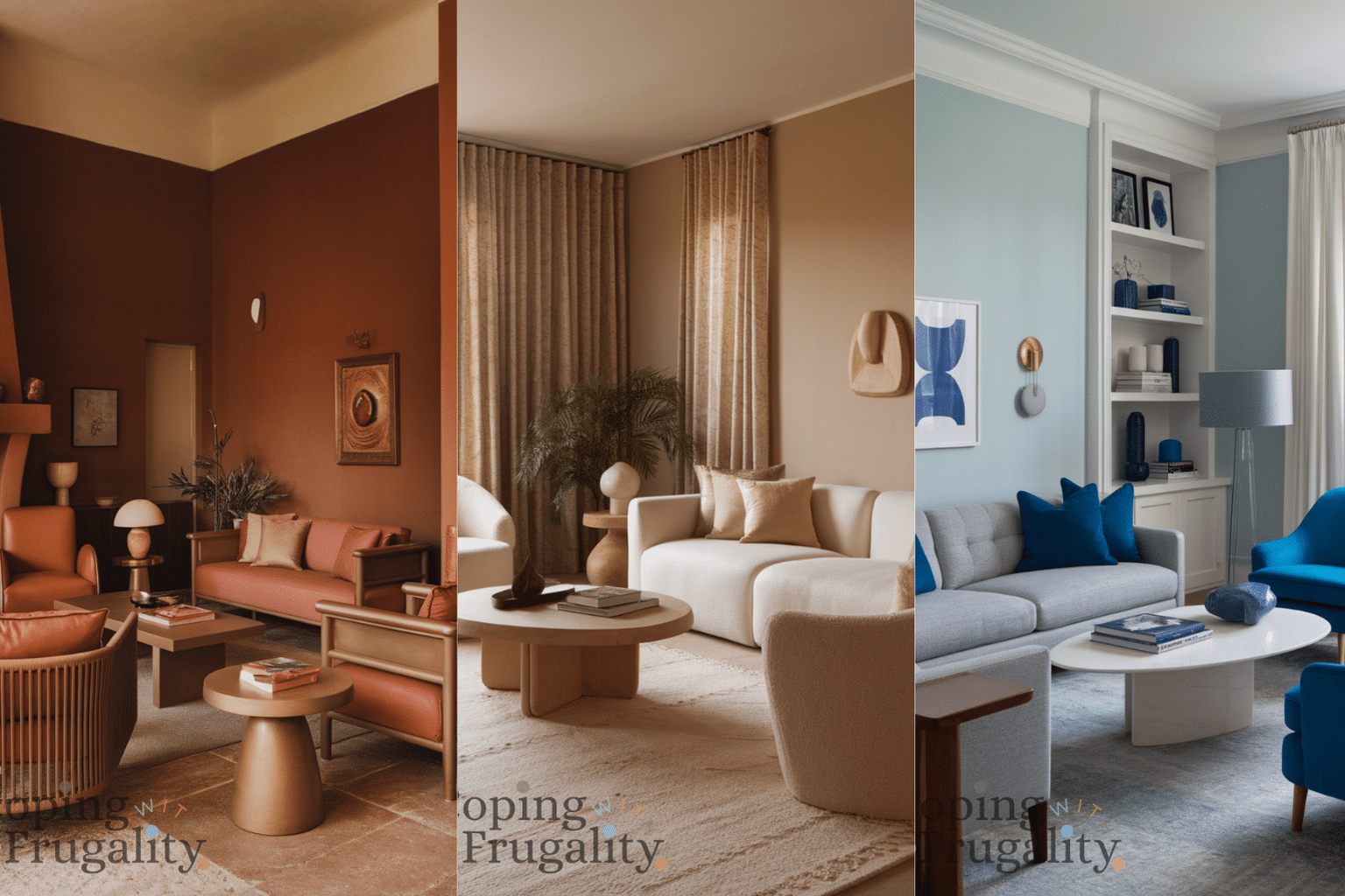The Best House Color Palettes On A Budget For Every Room - Coping With ...