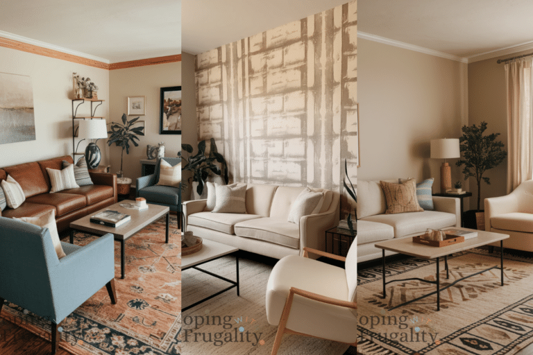 Rental Friendly Living Room