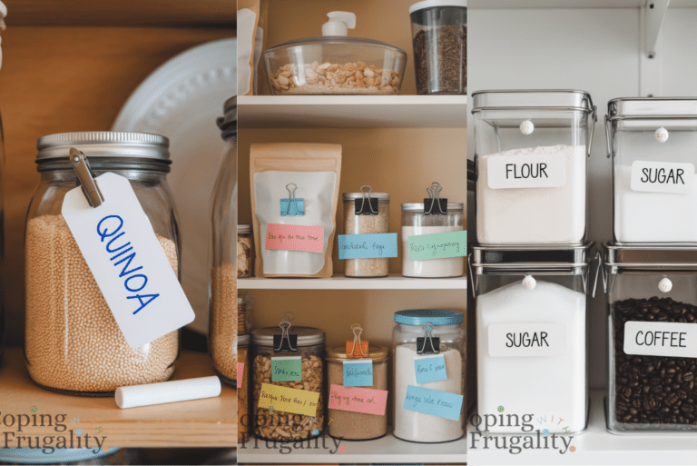 DIY Pantry Labels