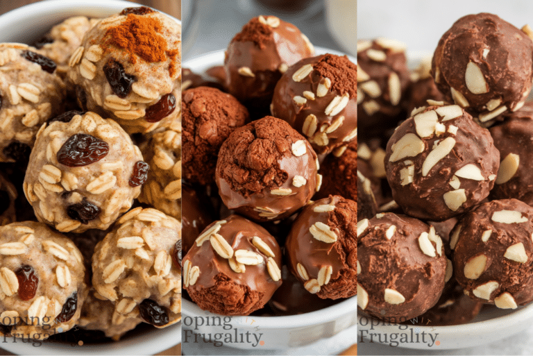 No Bake Protein Balls