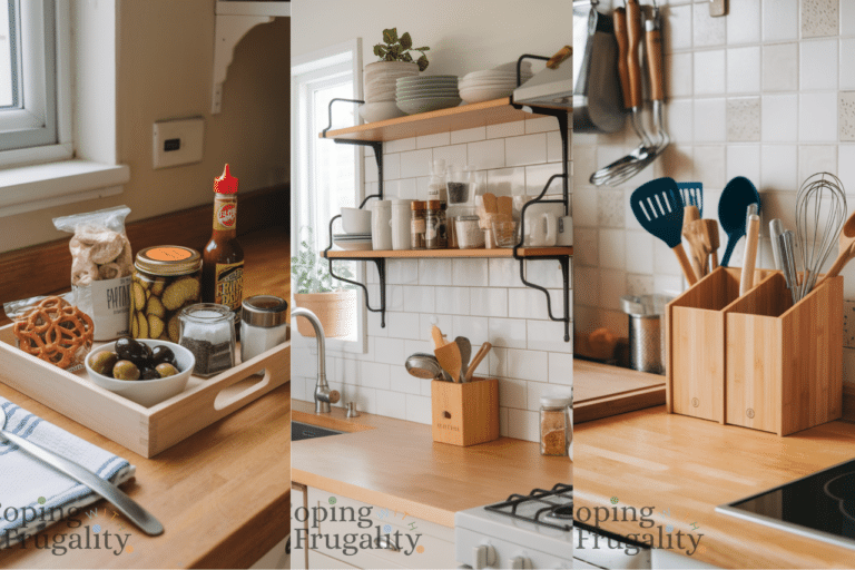 Kitchen Counter Organization