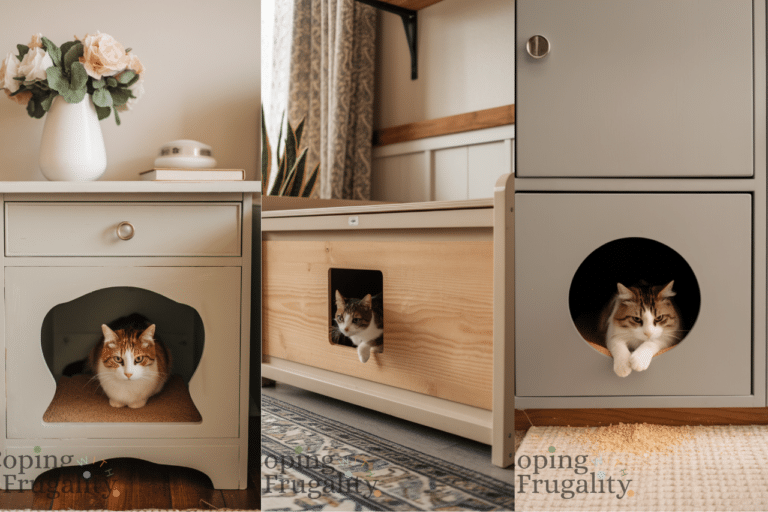Hidden Litter Box Furniture