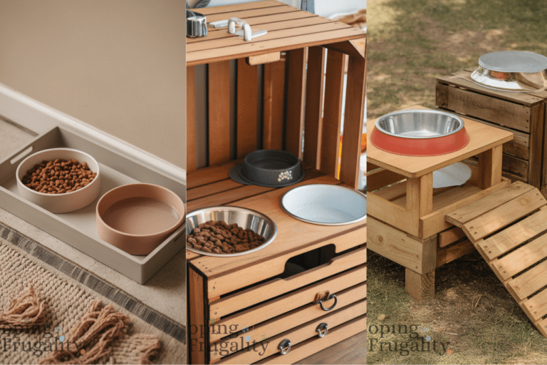 DIY Pet Feeding Station