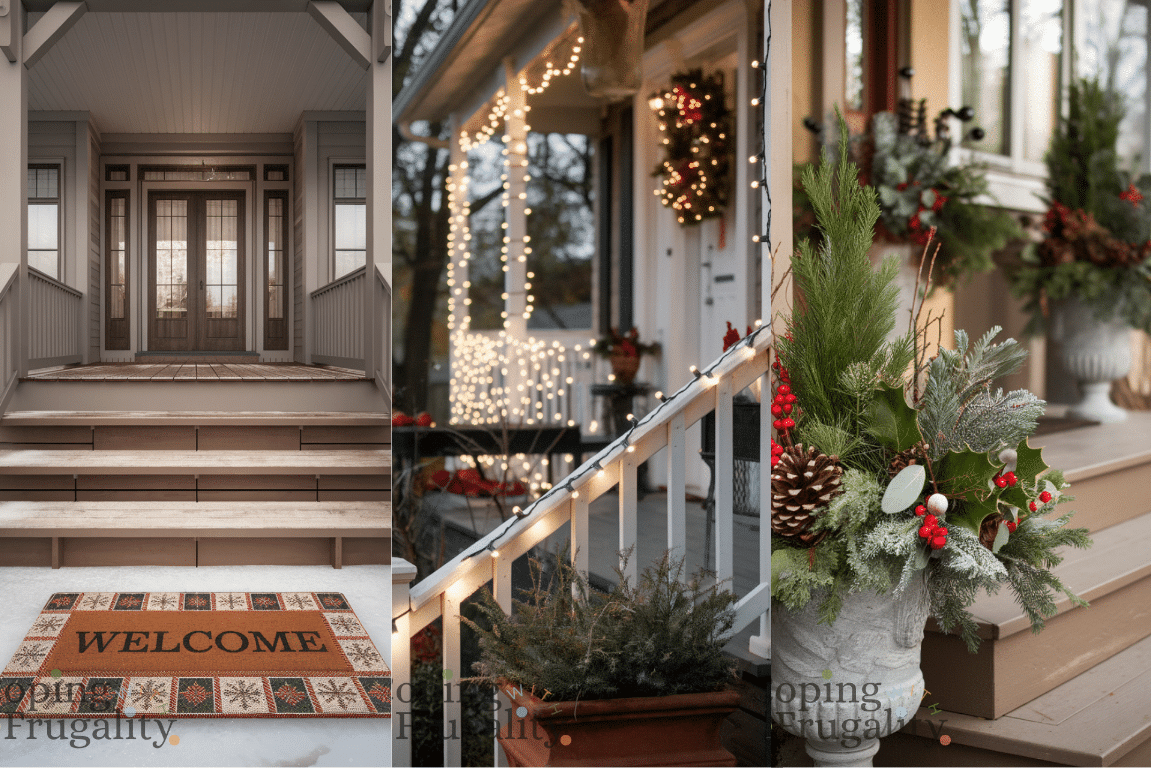 Easy Front Porch Makeover Ideas for Winter on a Budget You Will Love ...