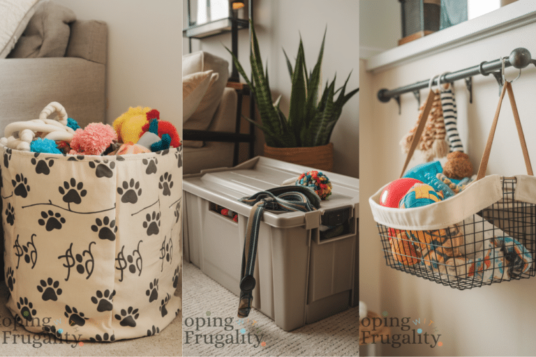 Dog Toy Storage