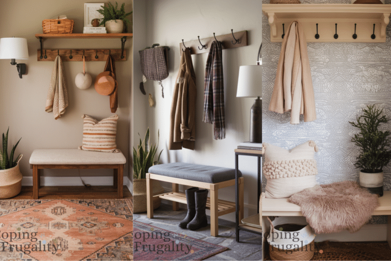 Winter Entryway Makeover