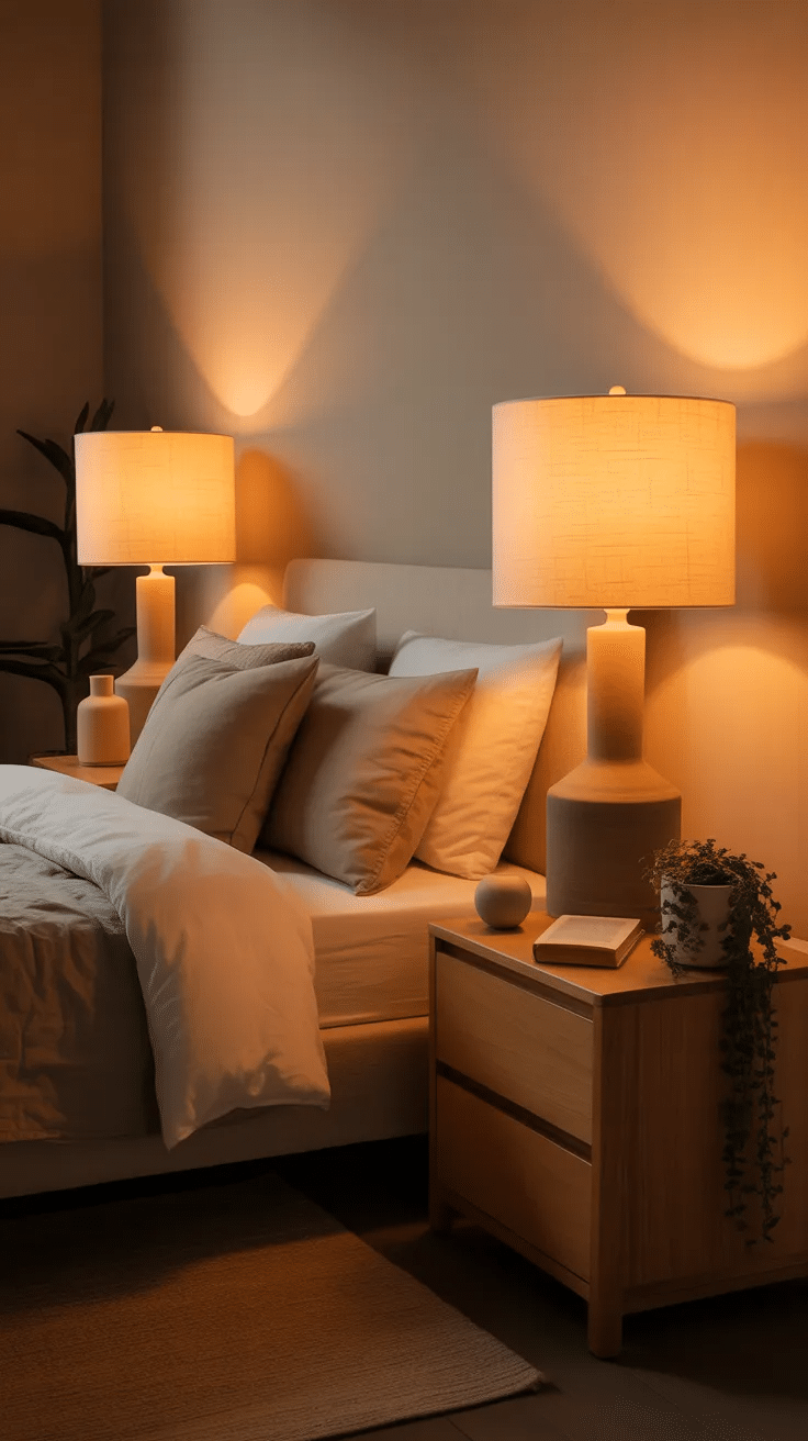 Bedroom Warm Lighting Ideas
