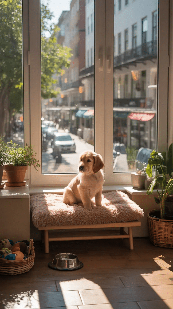 Puppy Apartment Setup