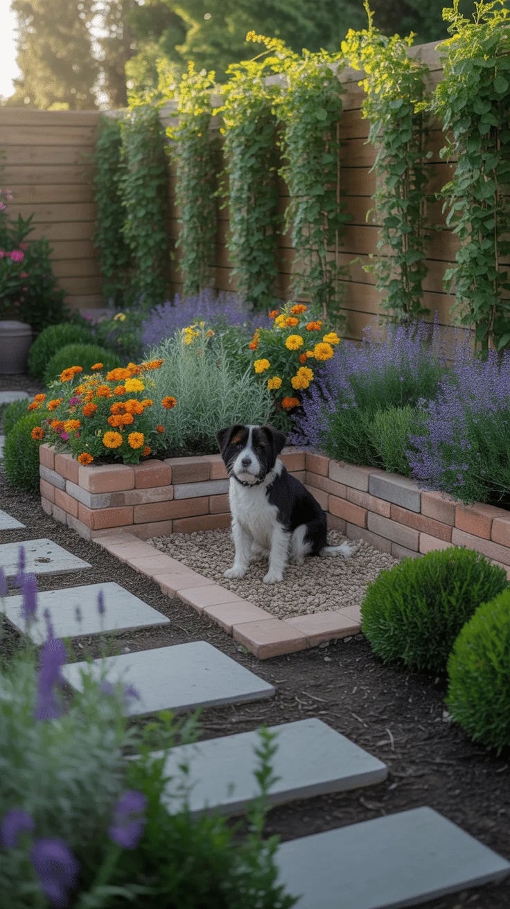 Small Backyard Dog Potty Area