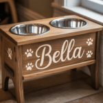 DIY Raised Pet Bowls