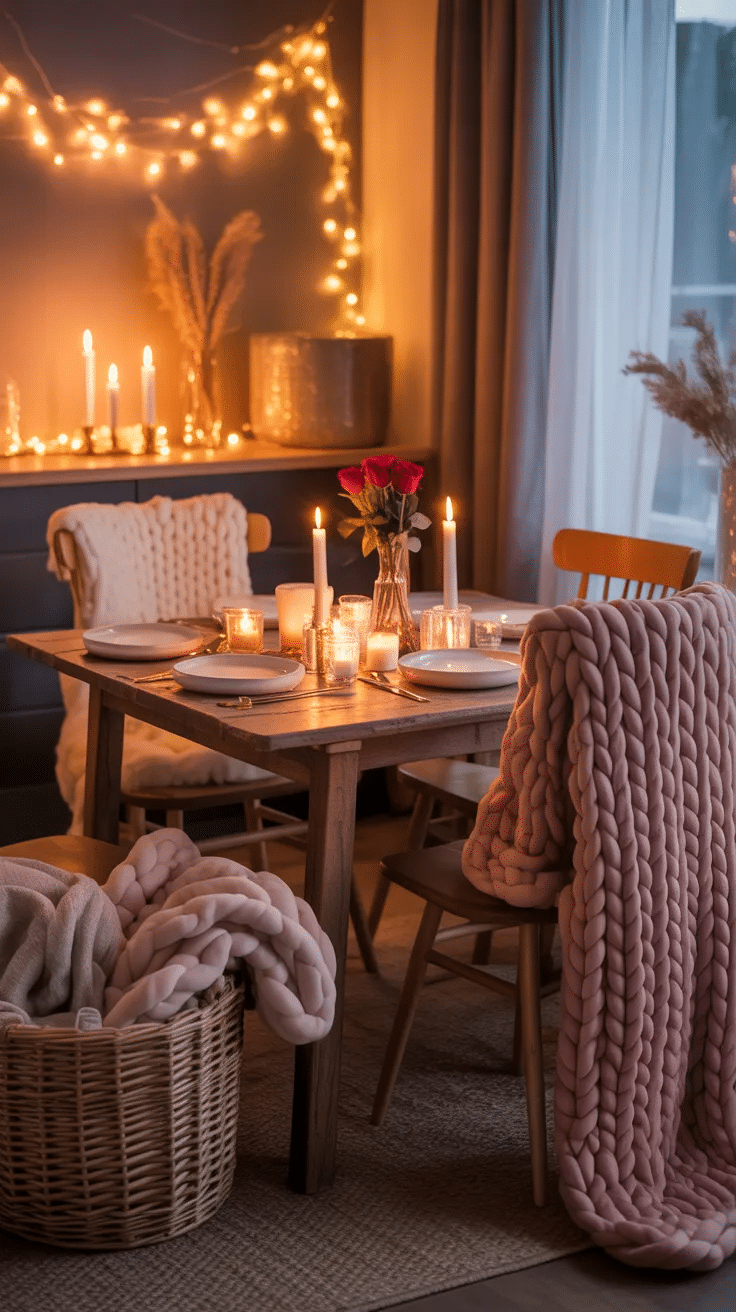 Best Romantic Home Dinner Decor