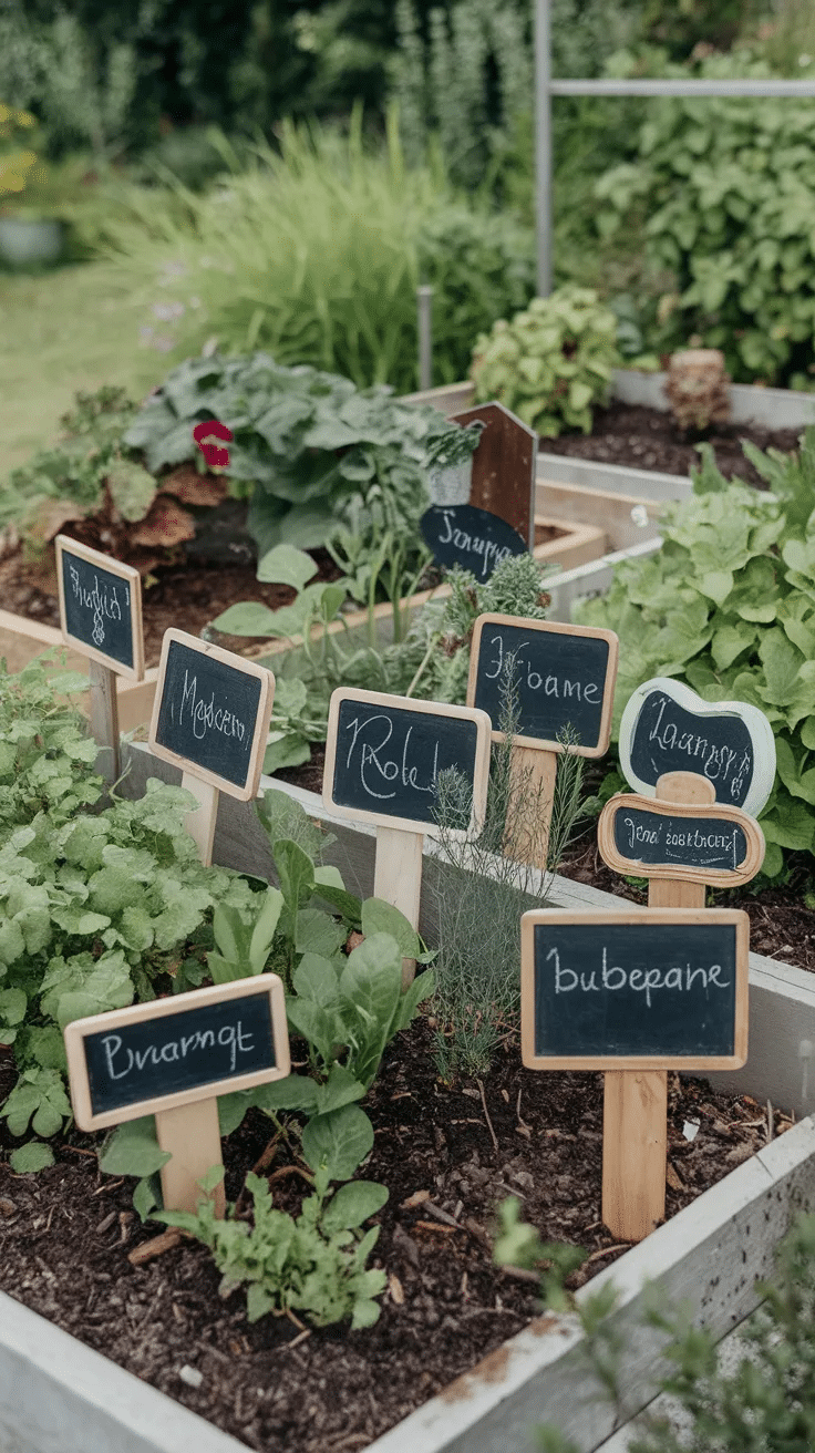 DIY Garden Markers
