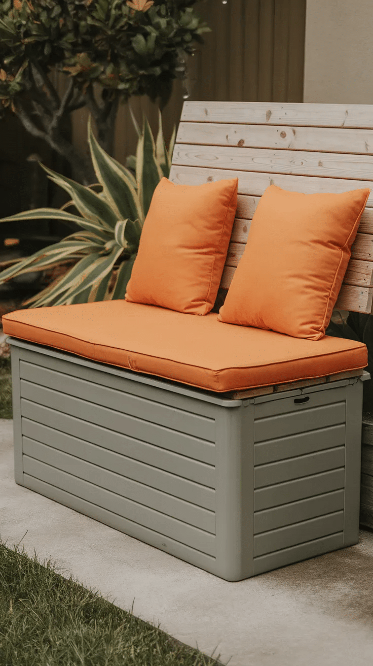 Outdoor Storage Bench