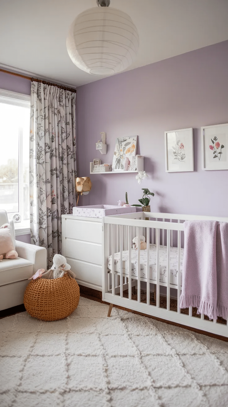 Calm Nursery Color Palettes