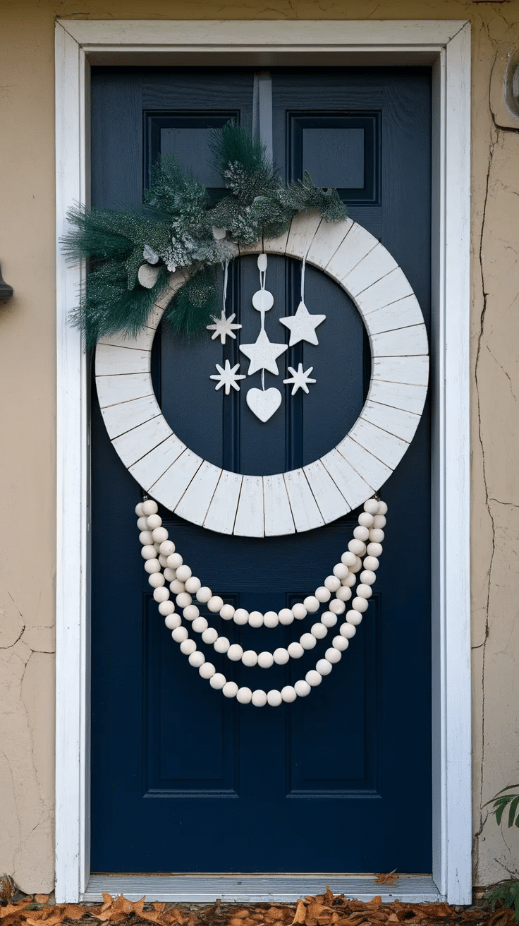 Front Door Winter Styling