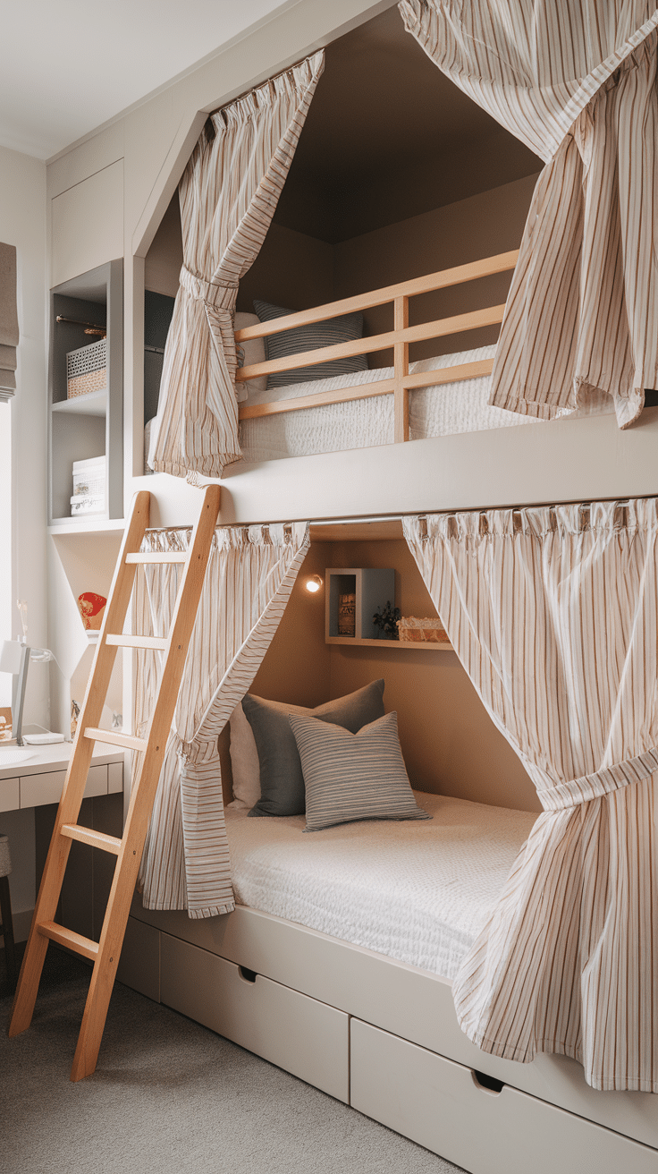 Bunk Bed Styling