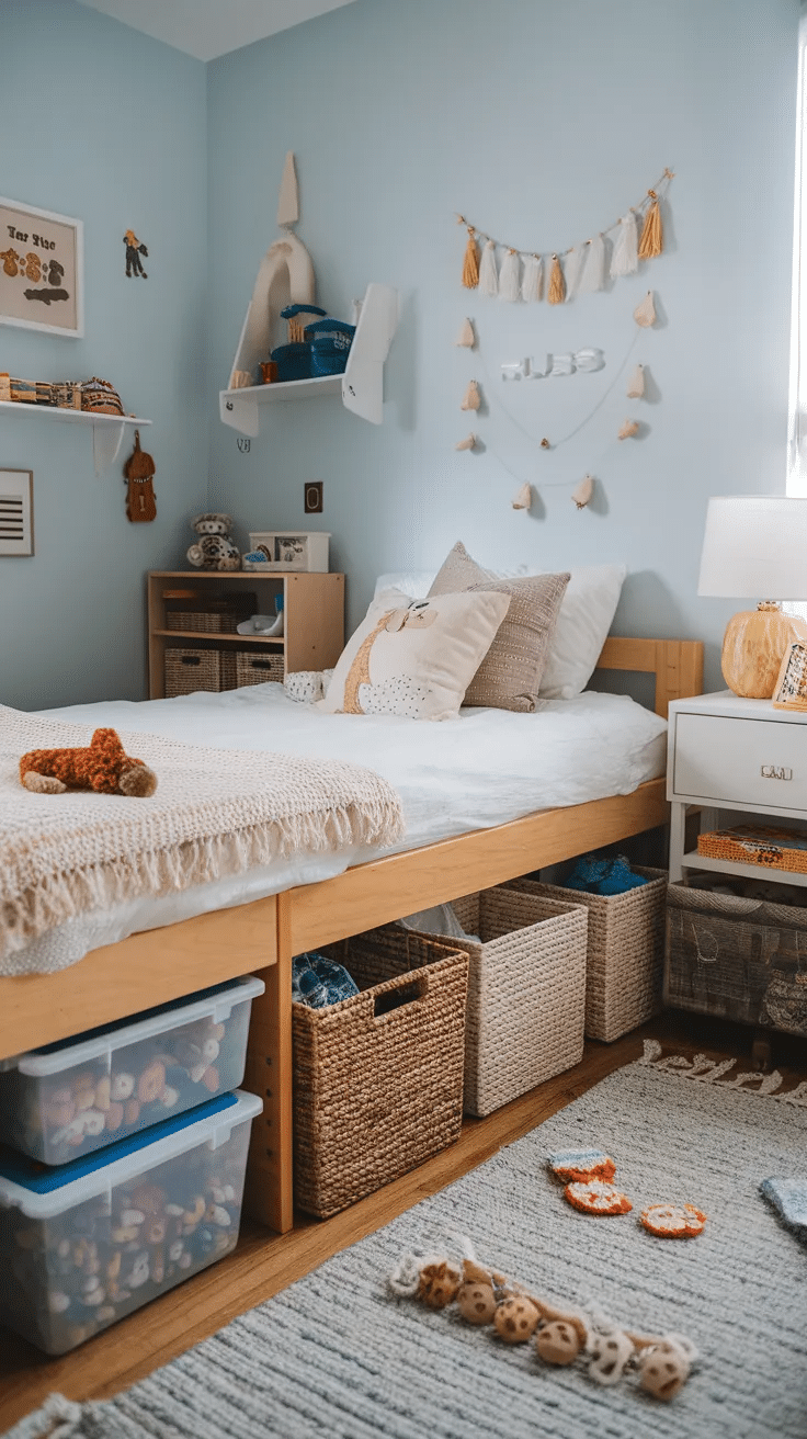 Minimal Kids Room Decor