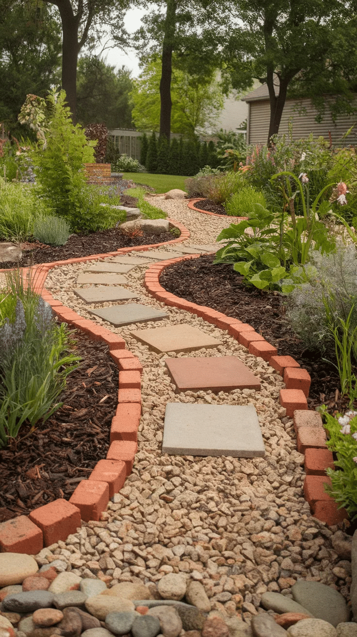 Stone Garden Border Ideas on a Budget