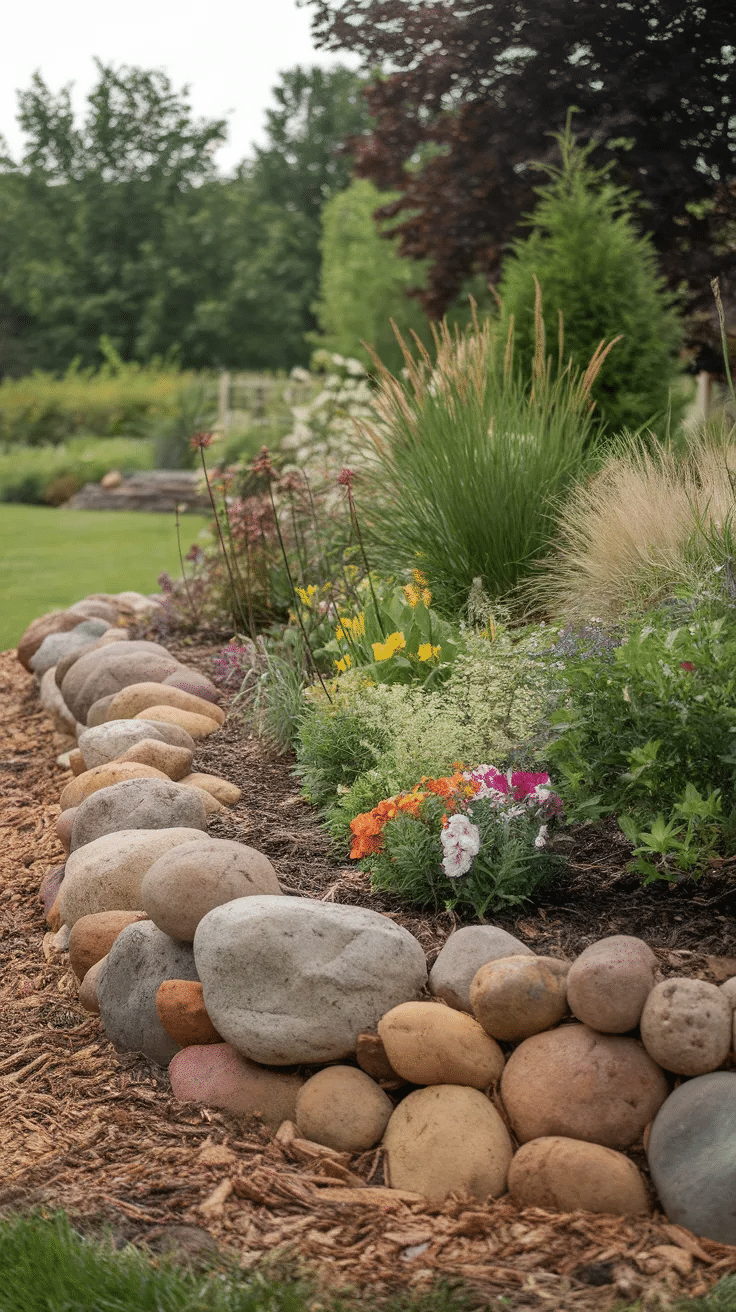 DIY Flower Bed Borders Ideas on a Budget