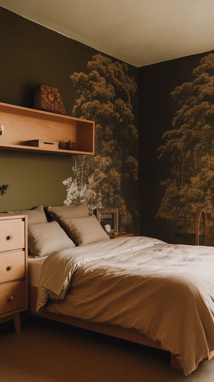 Forest-Themed Bedroom Ideas