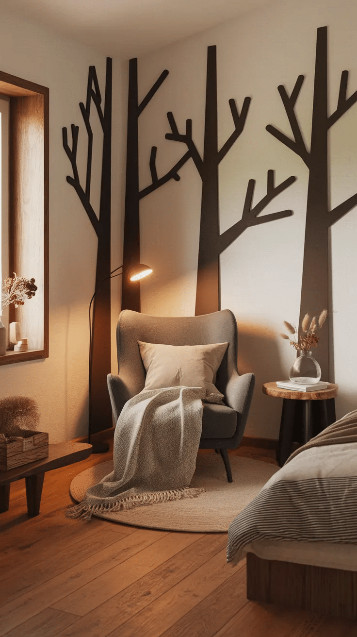 Forest-Themed Bedroom Ideas