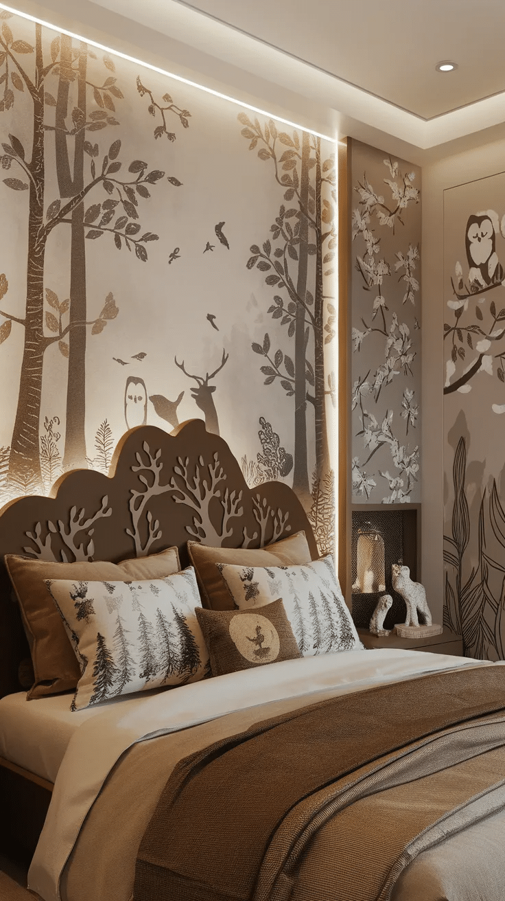 Forest-Themed Bedroom Ideas
