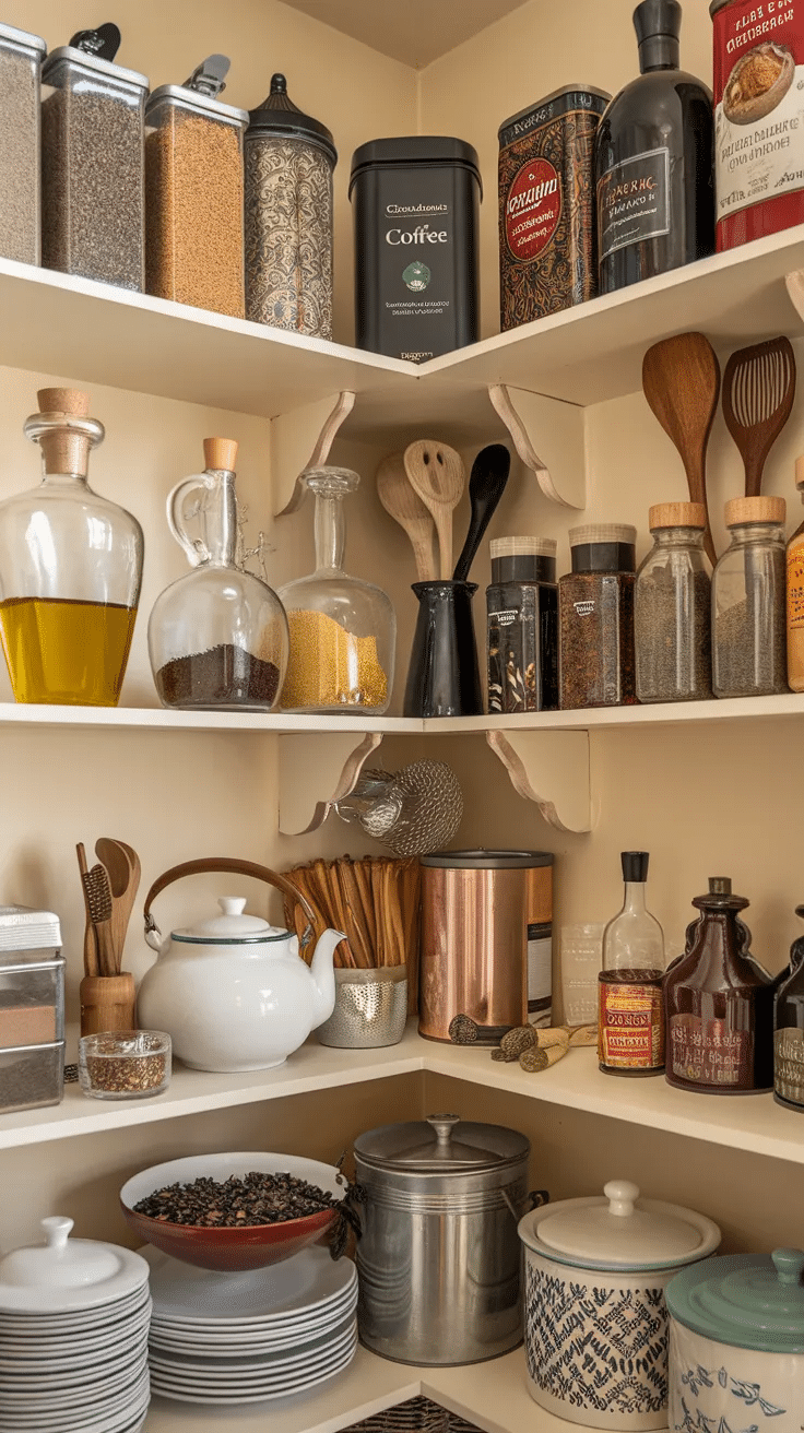 Open Pantry Styling
