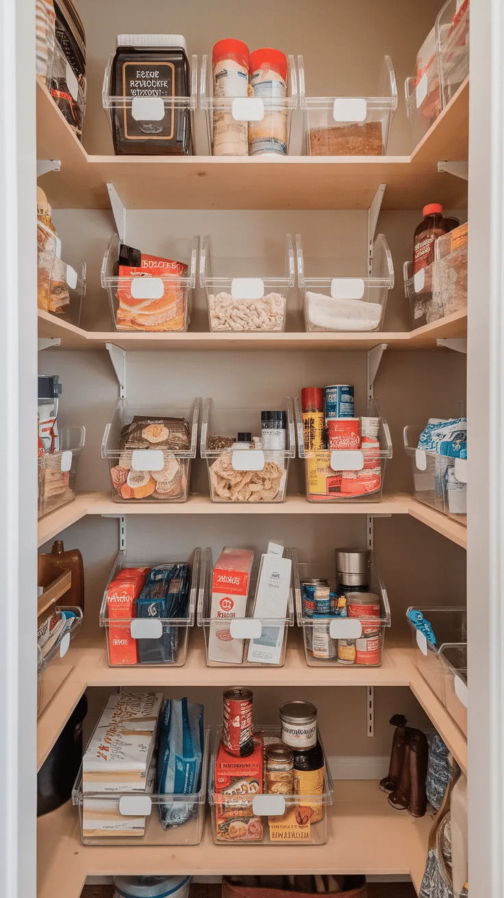 Open Pantry Styling