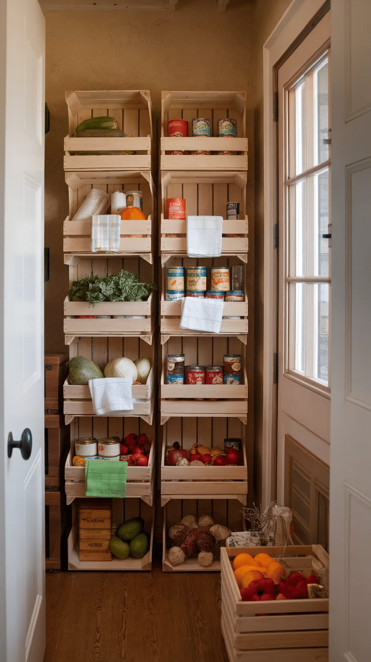 Open Pantry Styling