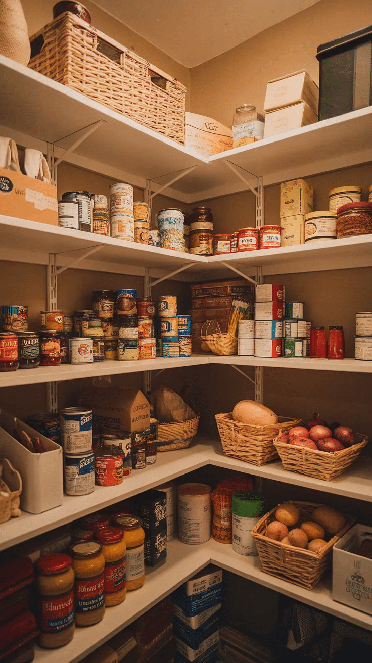 Open Pantry Styling