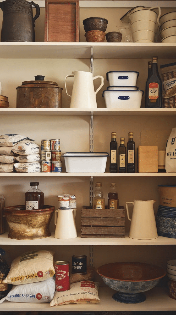 Open Pantry Styling