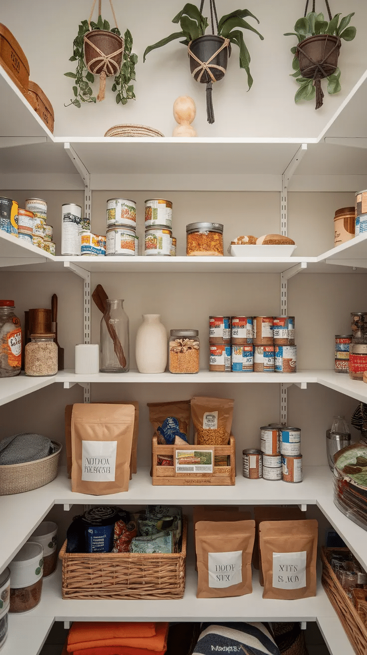 Open Pantry Styling