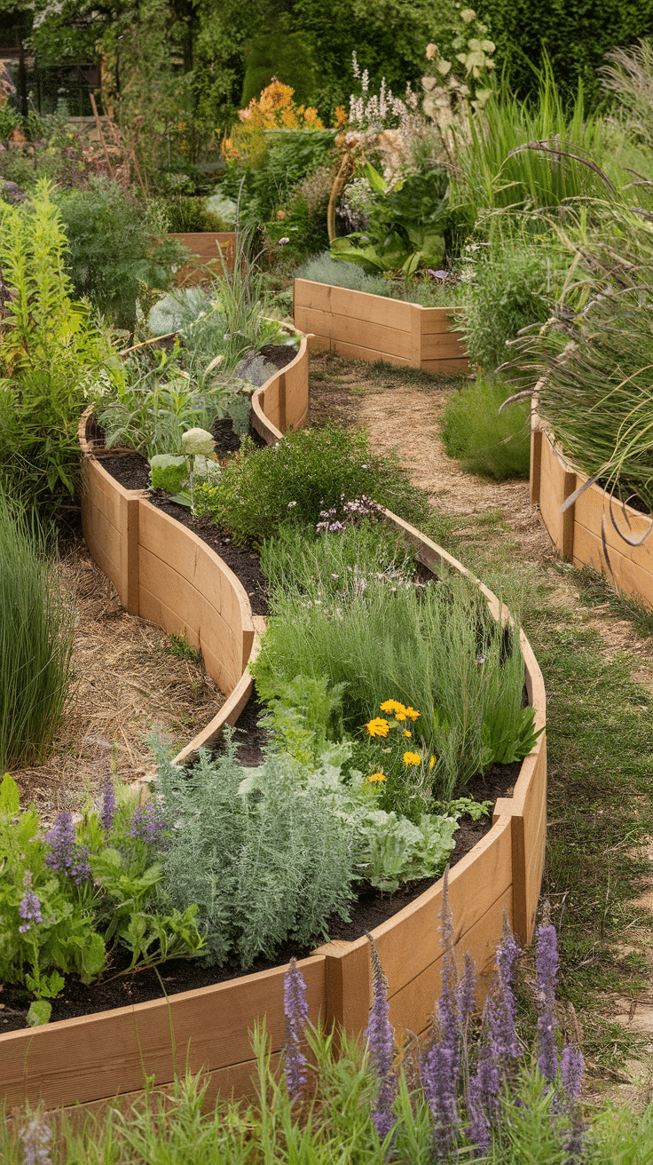Raised Garden Bed Borders