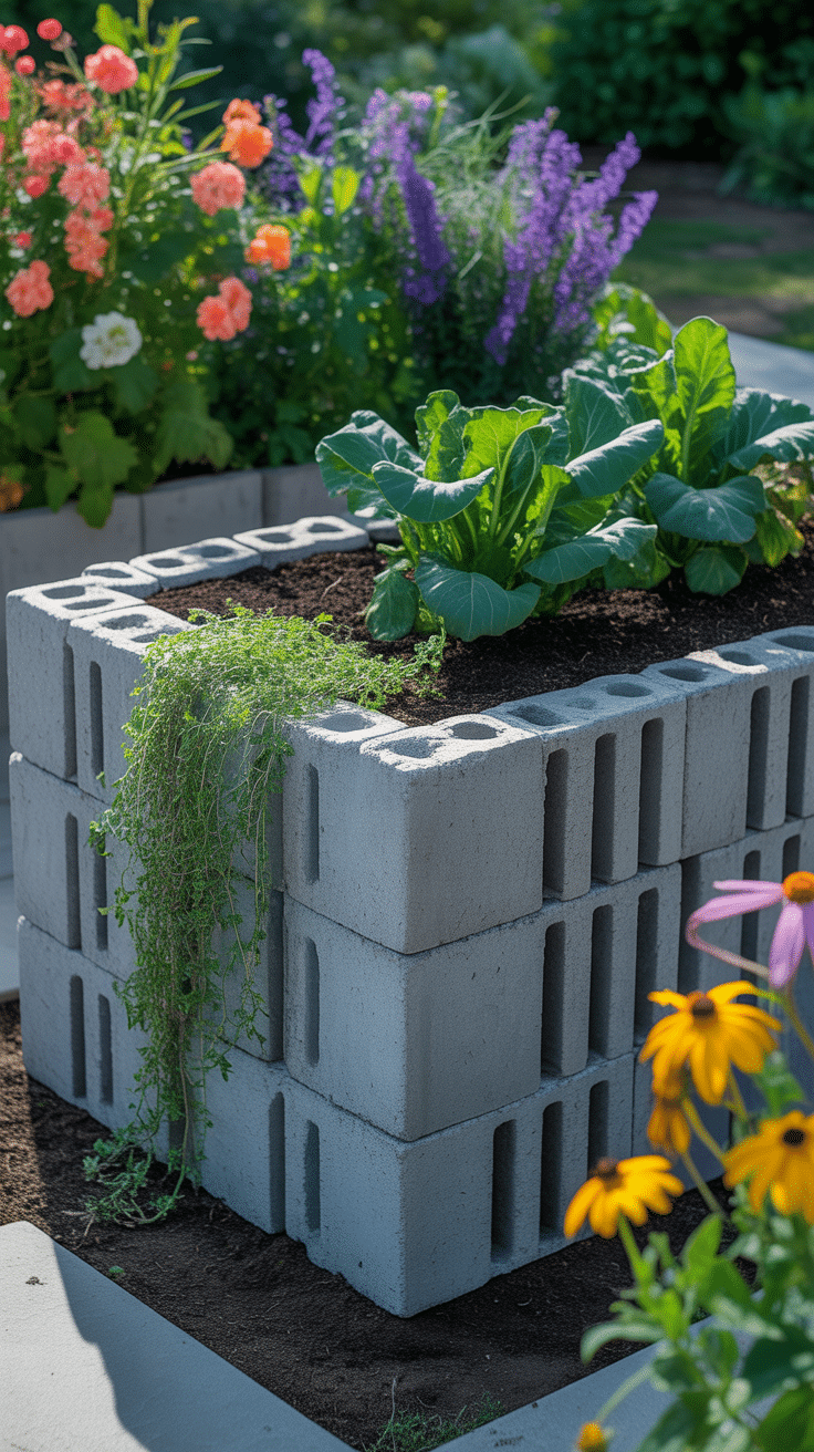 Raised Garden Bed Borders