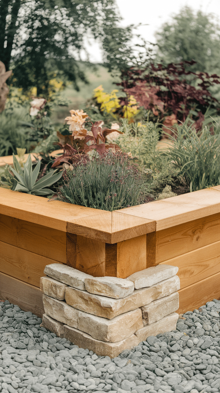 Raised Garden Bed Borders