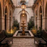 Charming French Courtyard
