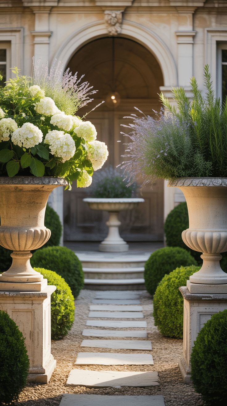 Charming French Courtyard